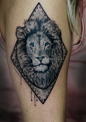 Lion tattoo design