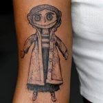 coralines doll tattoo design