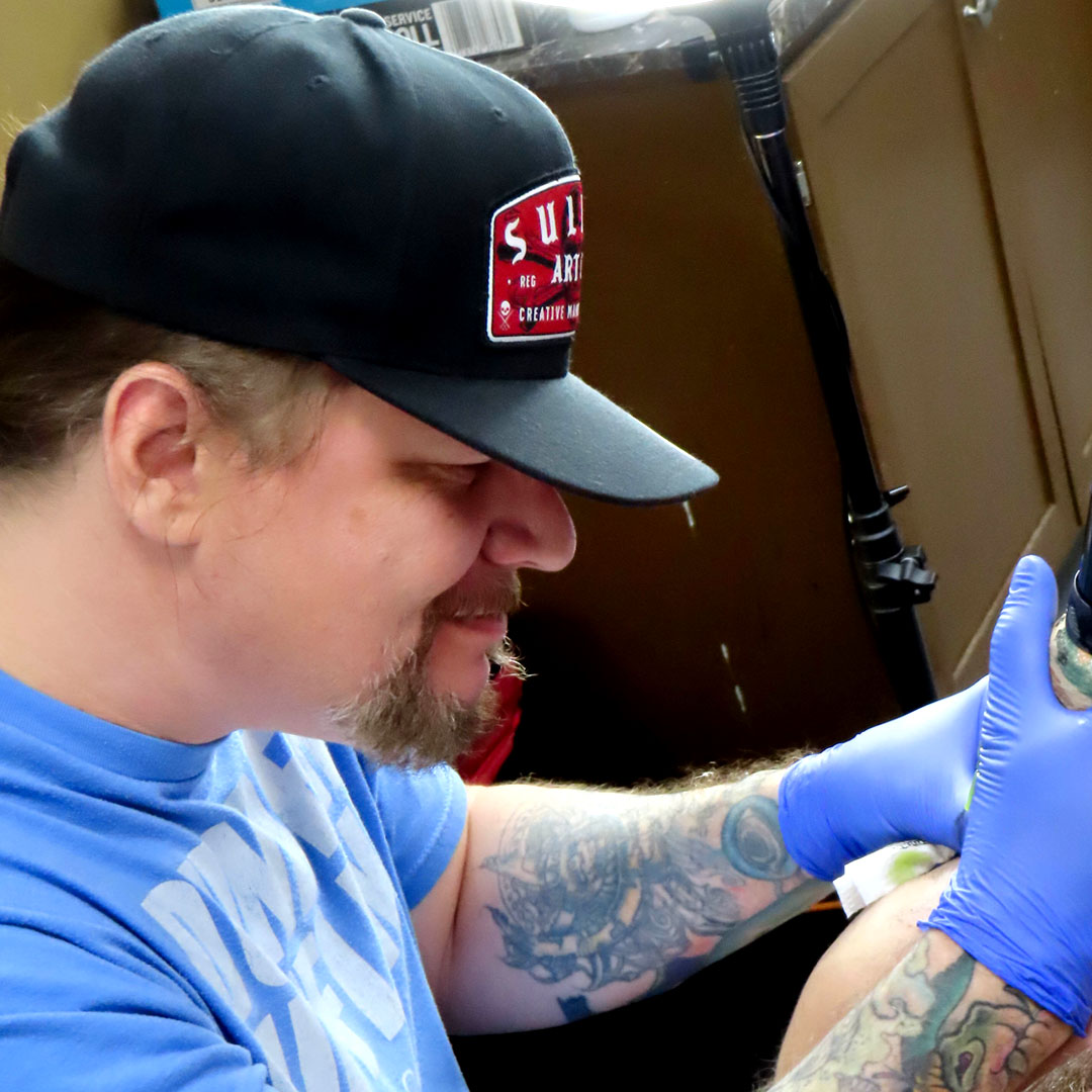 new artist doing bio mechanical tattoos from Texas Body Art | Texasbodyart  Livecast