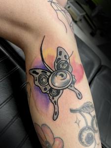 Spooky eyeball Tattoo