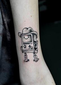 cowboy-bmo-adventure-time-tattoo
