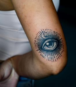 Eye tattoo design