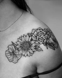 Flowers cover up
