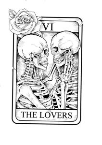 Lovers tarot card available!